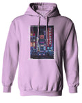 Aesthetic Japanese City Vaporwave Art Cyberpunk Retro Street wear Sweatshirt Hoodie