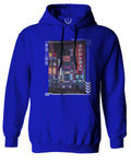 Aesthetic Japanese City Vaporwave Art Cyberpunk Retro Street wear Sweatshirt Hoodie
