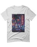 Aesthetic Japanese City Vaporwave Art Cyberpunk Retro Street wear For men T Shirt