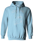 Good Vibe Summer Vintage Retro Beach surf Palm Tree Vacation Skeleton Sweatshirt Hoodie