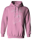 Good Vibe Summer Vintage Retro Beach surf Palm Tree Vacation Skeleton Sweatshirt Hoodie