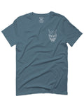 White Demon Hannya Graphic Traditional Japanese Till Death Vibes Anime For men T Shirt