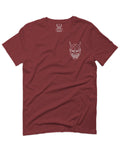 White Demon Hannya Graphic Traditional Japanese Till Death Vibes Anime For men T Shirt