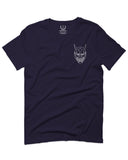 White Demon Hannya Graphic Traditional Japanese Till Death Vibes Anime For men T Shirt