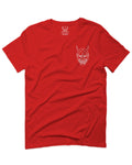 White Demon Hannya Graphic Traditional Japanese Till Death Vibes Anime For men T Shirt