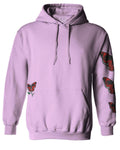 Graphic Cool Till Death Flower Skull Primitives Butterfly Vibes Floral Sweatshirt Hoodie