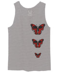 Graphic Cool Till Death Flower Skull Primitives Butterfly Vibes Floral men's Tank Top