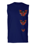 Graphic Cool Till Death Flower Skull Primitives Butterfly Vibes Floral men Muscle Tank Top sleeveless t shirt
