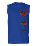 Graphic Cool Till Death Flower Skull Primitives Butterfly Vibes Floral men Muscle Tank Top sleeveless t shirt