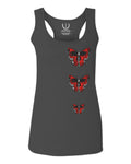 Graphic Cool Till Death Flower Skull Primitives Butterfly Vibes Floral  women's Tank Top sleeveless Racerback