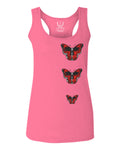 Graphic Cool Till Death Flower Skull Primitives Butterfly Vibes Floral  women's Tank Top sleeveless Racerback