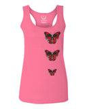 Graphic Cool Till Death Flower Skull Primitives Butterfly Vibes Floral  women's Tank Top sleeveless Racerback
