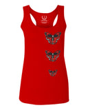 Graphic Cool Till Death Flower Skull Primitives Butterfly Vibes Floral  women's Tank Top sleeveless Racerback