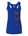 Graphic Cool Till Death Flower Skull Primitives Butterfly Vibes Floral  women's Tank Top sleeveless Racerback