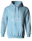 Demon Graphic Traditional Japanese Puma Scorpion Butterfly Tattoo Sweatshirt Hoodie