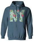 Cool New York Gift Liberty Statue Nyc Floral Beach Summer Vacation Palm Sweatshirt Hoodie