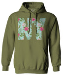 Cool New York Gift Liberty Statue Nyc Floral Beach Summer Vacation Palm Sweatshirt Hoodie