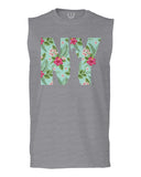 Cool New York Gift Liberty Statue Nyc Floral Beach Summer Vacation Palm men Muscle Tank Top sleeveless t shirt