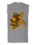Skull and Snake Tatoo Cyberpunk Aesthetic Graphic Lcd Psychedelic men Muscle Tank Top sleeveless t shirt