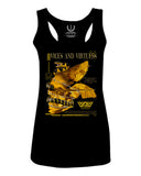 Skull and Snake Tatoo Cyberpunk Aesthetic Graphic Lcd Psychedelic  women's Tank Top sleeveless Racerback